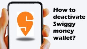 How to deactivate Swiggy money wallet