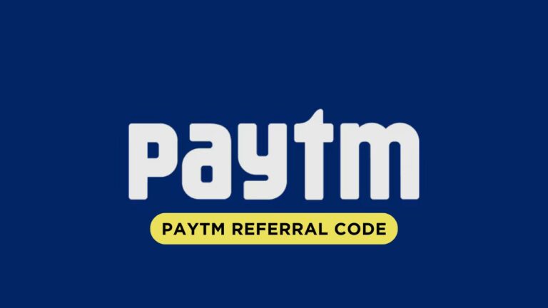 Paytm Referral Code 2026 : Get ₹125 cashback on 1st Refer